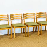 4 vintage Scandinavian chairs from the 1960s