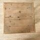Wooden stool or plant door