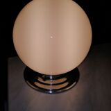 Lampe boule opaline année 50