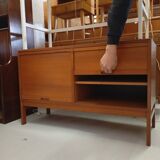 Scandinavian sideboard with shutter doors