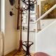 Light wooden parrot coat holder 6 patères