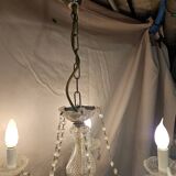 Vintage 5-arm tassel chandelier.
