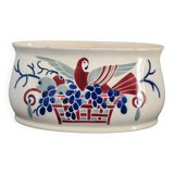 Old ceramic pot cache Lunéville art deco