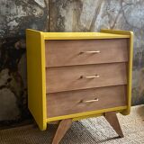 Dresser raw wood & ochre