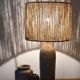 Lampe corde et grès