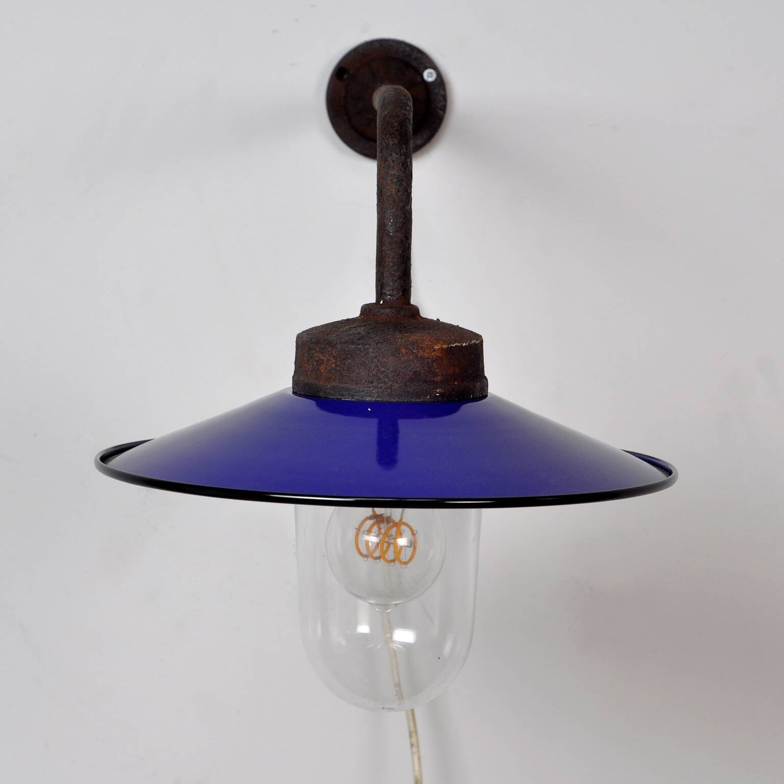 Iron Outdoor Lamp, 21st Century, 60cm Deep