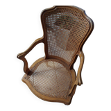 Paire de fauteuils  style Louis XV