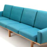 Hans J. wegner GE-236/4 Sofa Getama Denmark 1960s