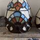 Paire d’appliques murales vitrail