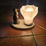 Penguin lamp from the 60s