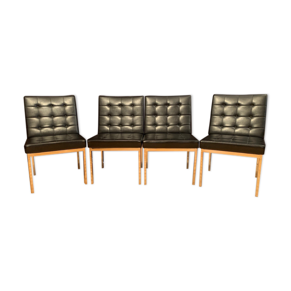 Un ensemble de quatre fauteuils Thonet, Autriche, années 1960
