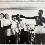Photo The Beatles and Muhammad Ali in 1964