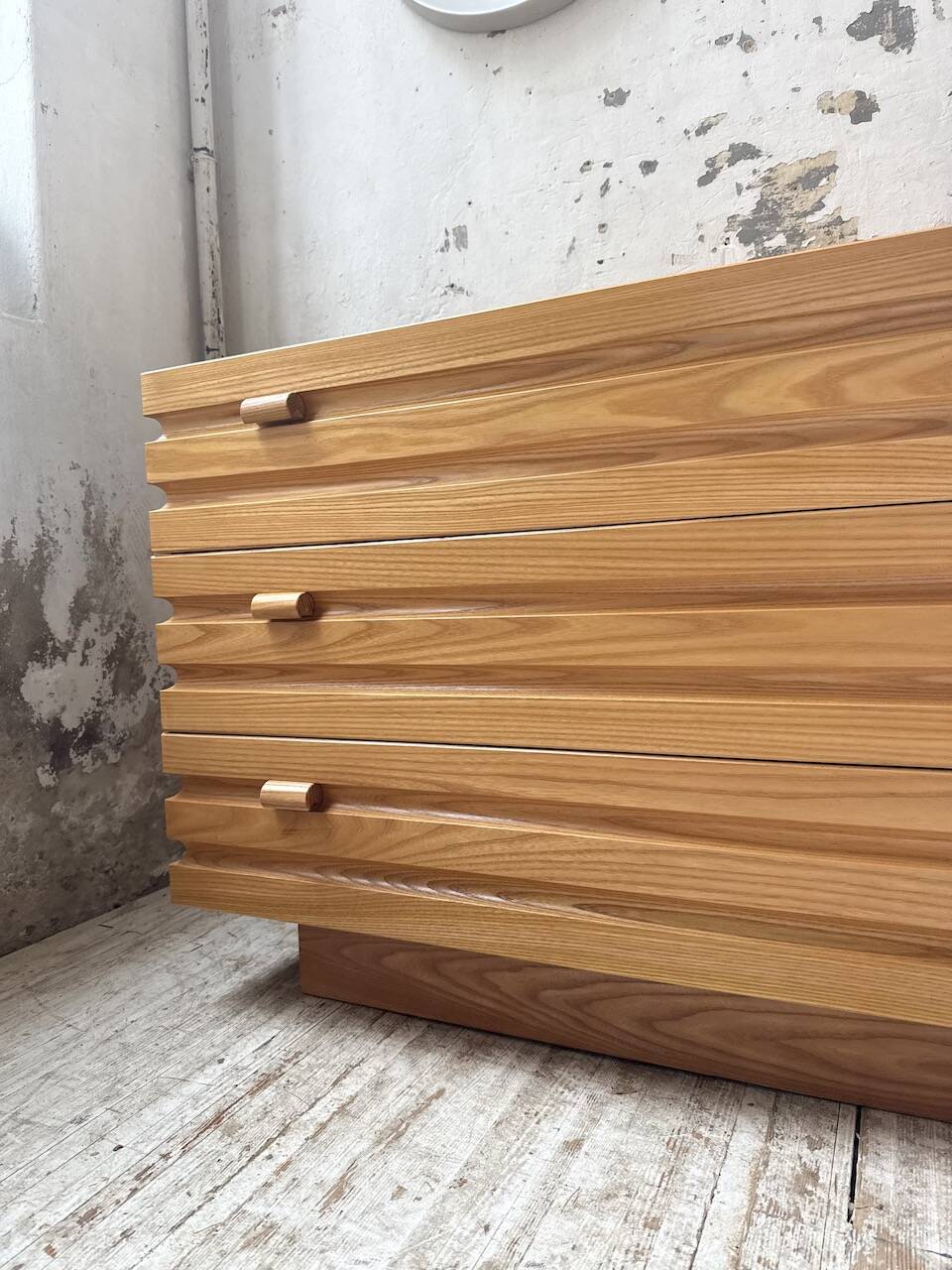 Solid oak chest of drawers Regain XL