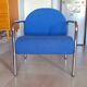 Chrome metal armchair 70s
