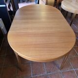 Scandinavian extendable teak table from the 1960s.