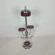 Vintage stand ashtray magazine holder