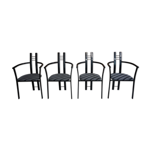 Lot de 4 fauteuils design
