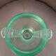 Art Deco vase in emerald green crystal – Daum Nancy France – Circa 1930