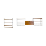 60's 70's oak string shelf module by Kajsa & Nils "Nisse" Strinning Sweden