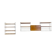 60's 70's oak string shelf module by Kajsa & Nils "Nisse" Strinning Sweden