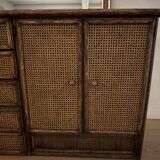 Rattan sideboard