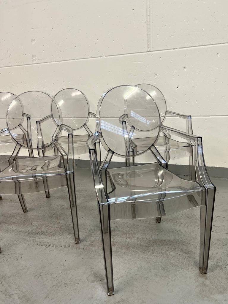 Lot Chaises Louis Ghost Kartell