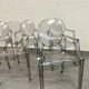 Lot Chaises Louis Ghost Kartell