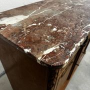 Louis XVI buffet in wood and marble