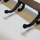 Coat Rack With 5 Hooks In Wood And Metal