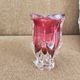 Art vase made of blown glass by Josef Hospodka, Bohemia 1960.