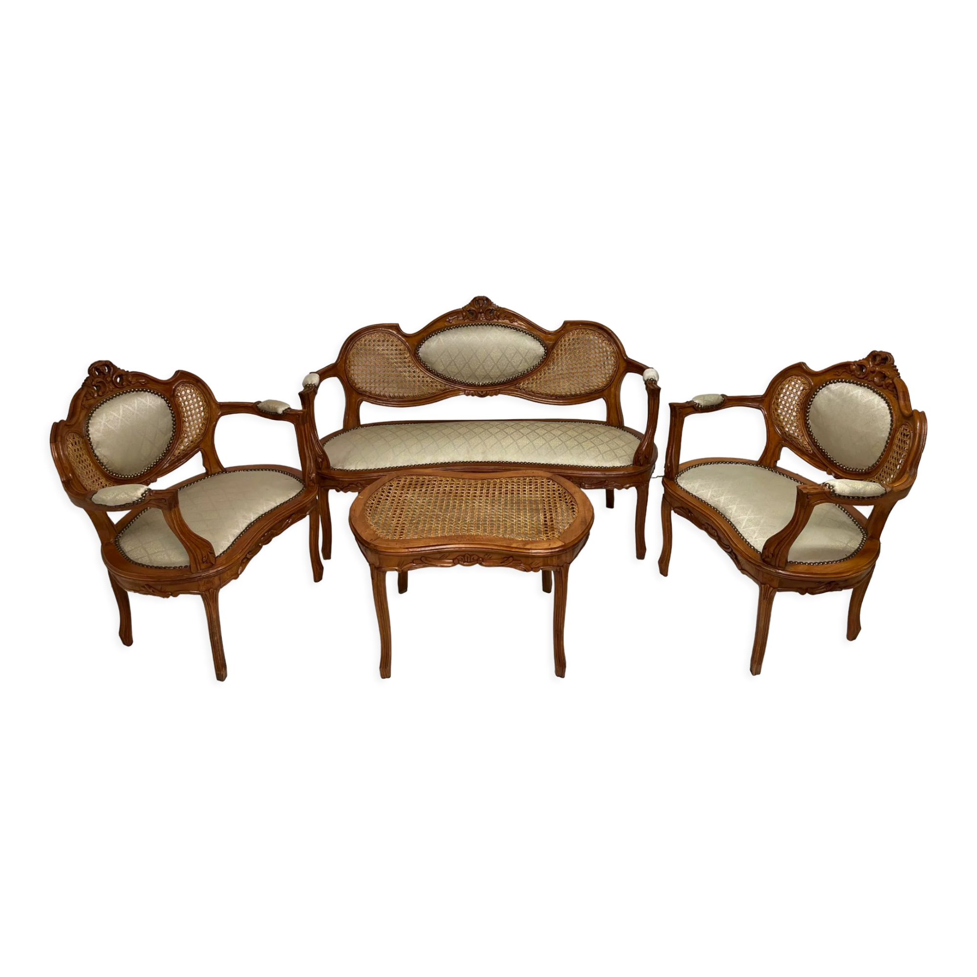 Salon Louis XVI canned and molded medallion