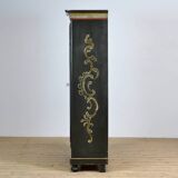 Antique German Hand Painted Cabinet, Circa 1850