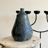 Glazed stoneware vase by François Baumlin
