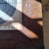 Wood and ceramic coffee table