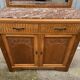 French Art Deco buffet in solid wood
