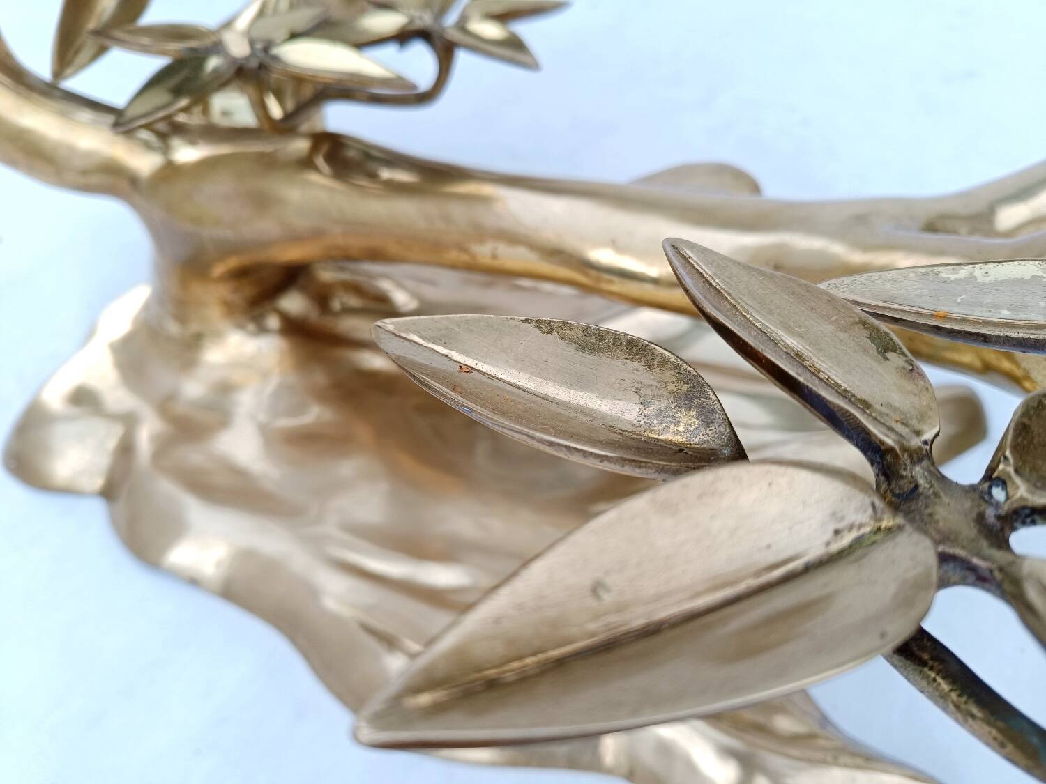 Brass Bonsai coffee Table by Willy Daro