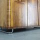 1930s Bauhaus Wardrobe by Vichr & Spol in walnut Finish, Czechoslovakia
