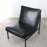 Vintage Black Lounge Chair from Stol Kamnik, 1960s