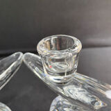 Vannes le Châtel - Candle holders with 2 lights (2) - Cristal