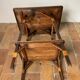 Wood and rattan table
