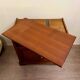 Small 70s TV cabinet in solid cherry wood