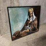 Oil on canvas “Tuareg portrait”