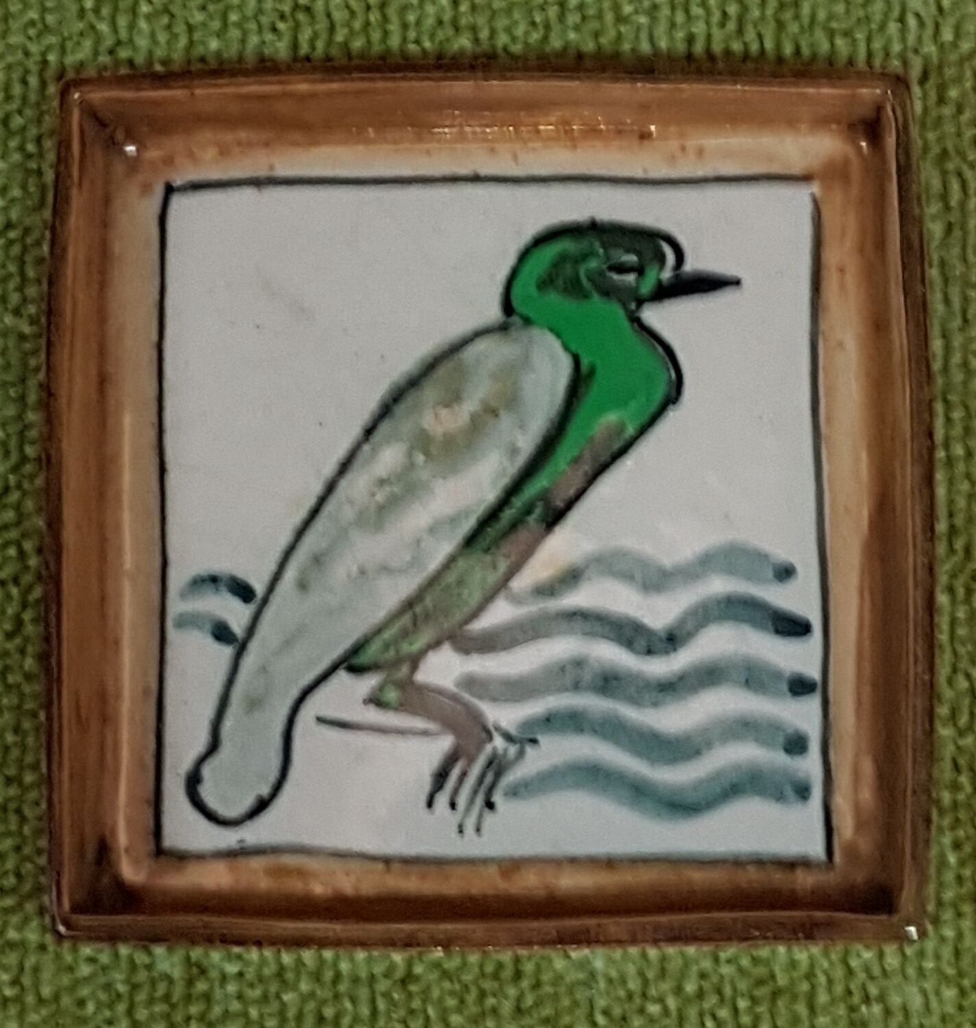 Empty vintage pocket Greber