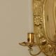 Baroque Style Mid-Century Brass Swedish Sconces