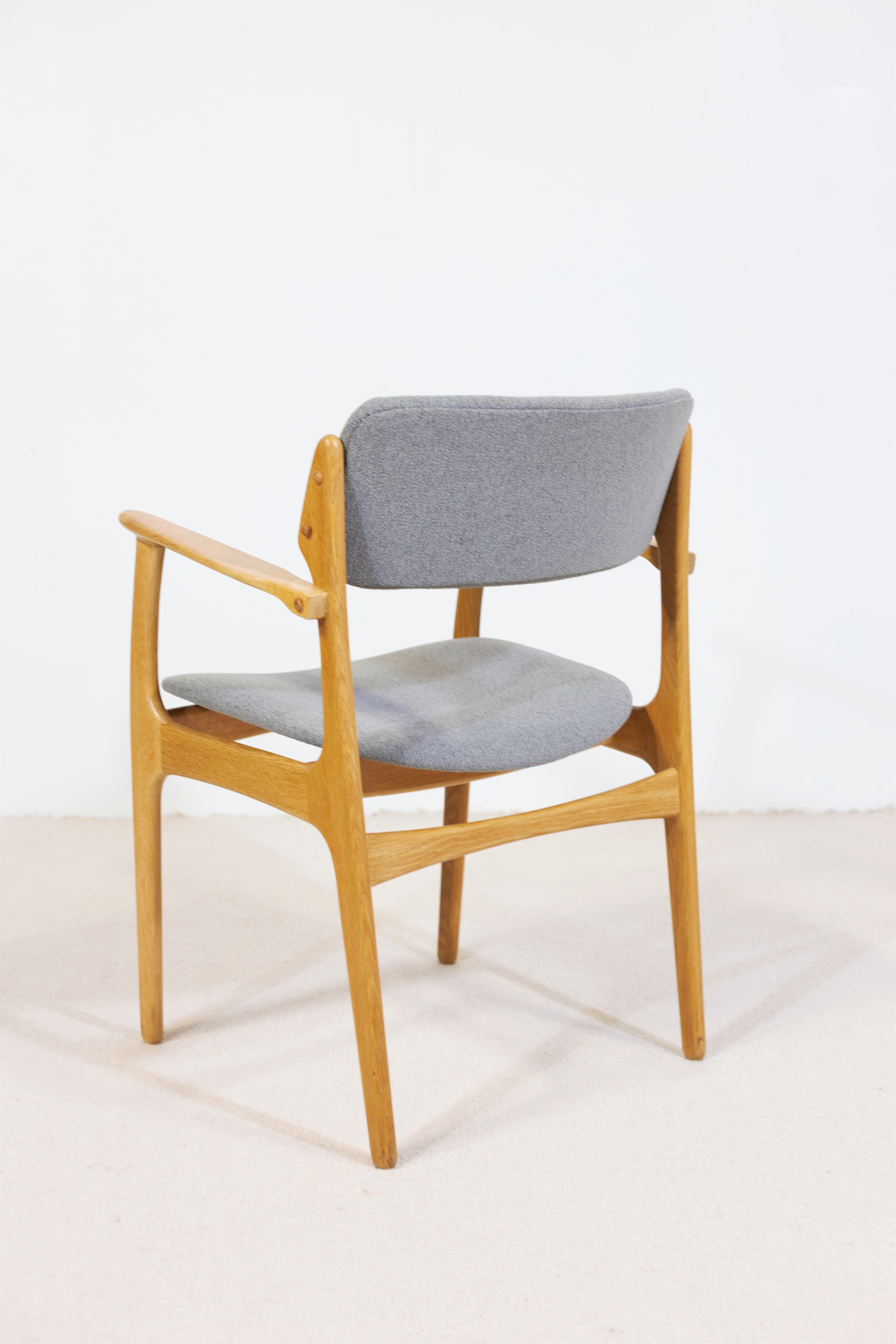 Erik Buch armchair in oak