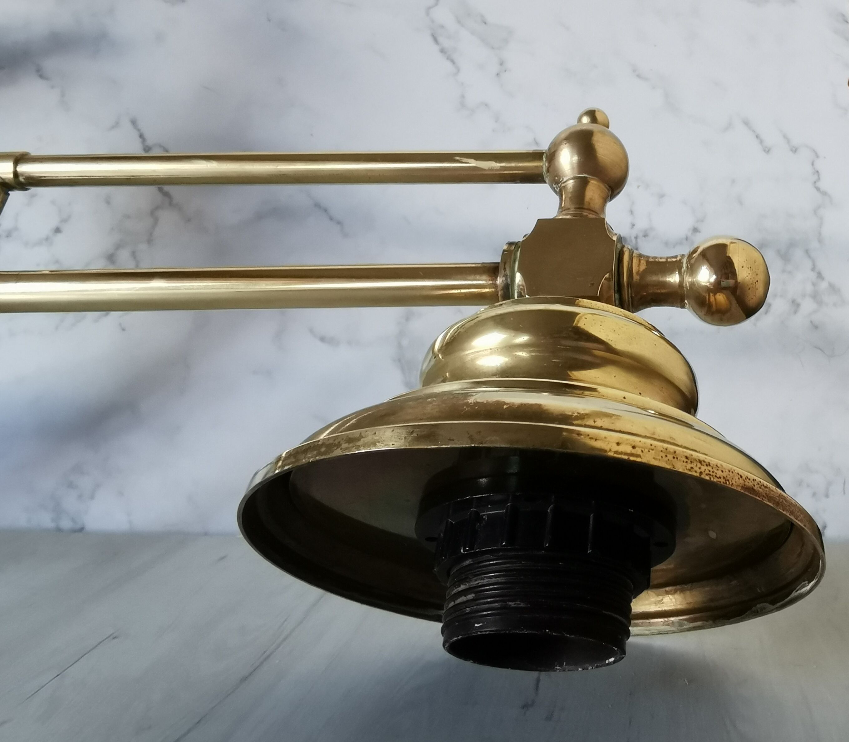 Brass billiard chandelier marine decoration