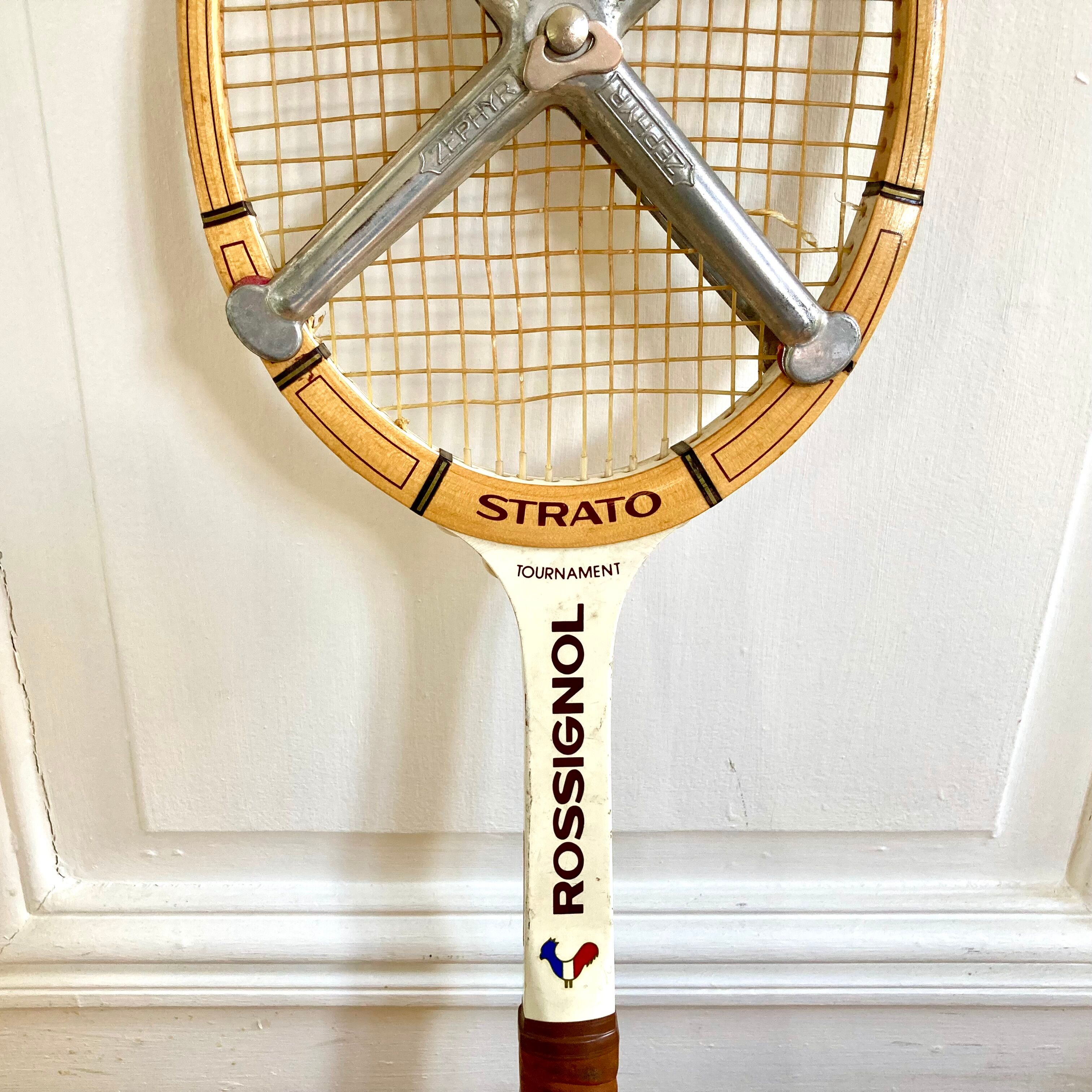 Rossignol wooden tennis racket