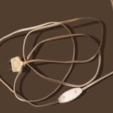 Vintage illuminated glass globe world map - 1940s