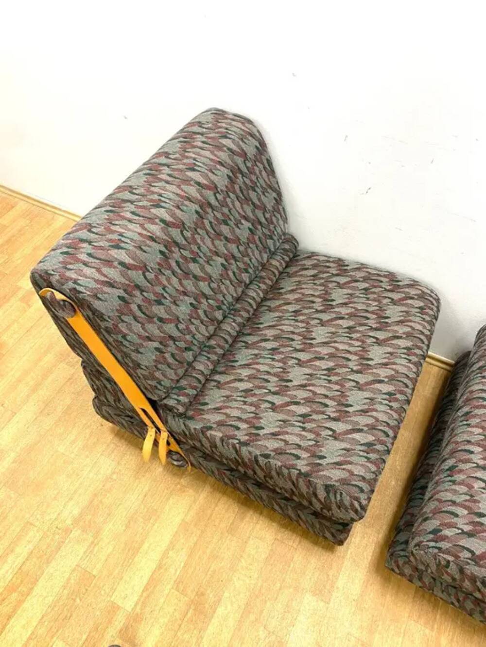 Mid-Century Folding Two-Seat Sofa, 1970s, Czechoslovakia