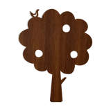 Children's wood wall lamp